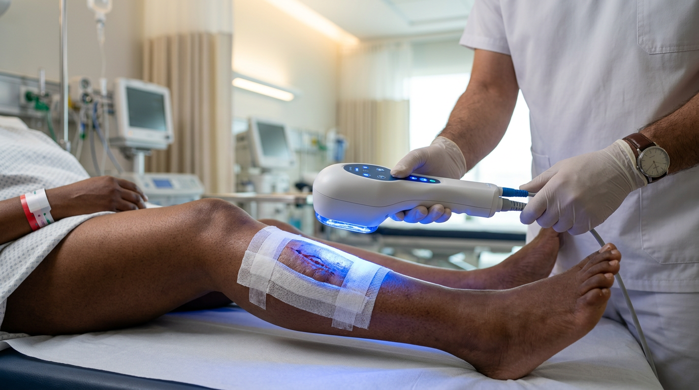 Antalya Evde Yara Bakımı  Mavi Işık Tedavisi